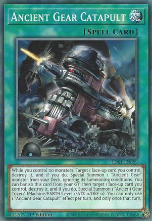 Ancient Gear Catapult - LDS1-EN089 - Legendary Duelists: Season 1 1st Edition