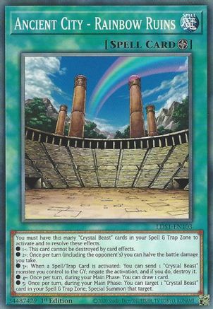 Ancient City - Rainbow Ruins - LDS1-EN103 - Legendary Duelists: Season 1 1st Edition