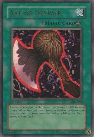 Axe of Despair (MRL-002) - Magic Ruler 1st Edition