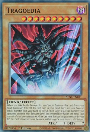 Tragoedia (SDSA-EN011) - Structure Deck: Sacred Beasts 1st Edition