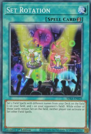 Set Rotation (SDSA-EN025) - Structure Deck: Sacred Beasts 1st Edition