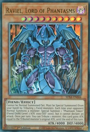 Raviel, Lord of Phantasms (SDSA-EN044) - Structure Deck: Sacred Beasts 1st Edition