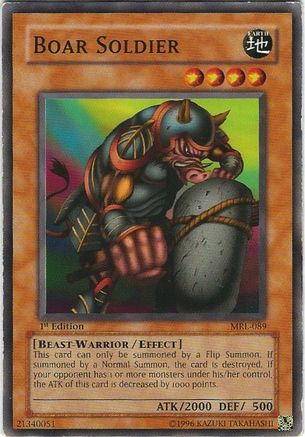 Boar Soldier (MRL-089) - Magic Ruler 1st Edition