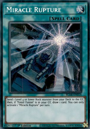 Miracle Rupture (BLAR-EN014) - Battles of Legend: Armageddon 1st Edition