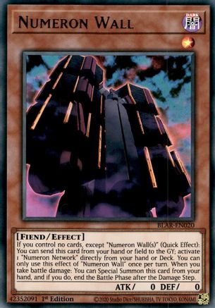 Numeron Wall (BLAR-EN020) - Battles of Legend: Armageddon 1st Edition