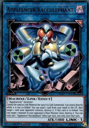 Appliancer Vacculephant (BLAR-EN040) - Battles of Legend: Armageddon 1st Edition