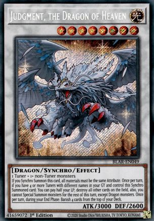 Judgment, the Dragon of Heaven (BLAR-EN049) - Battles of Legend: Armageddon 1st Edition