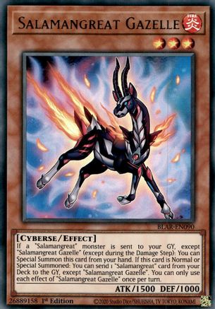 Salamangreat Gazelle (BLAR-EN090) - Battles of Legend: Armageddon 1st Edition