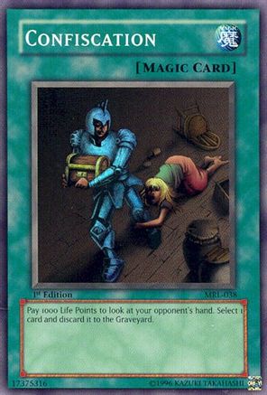 Confiscation (MRL-038) - Magic Ruler 1st Edition
