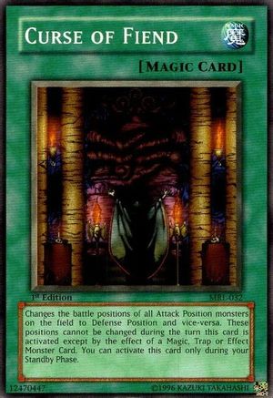 Curse of Fiend (MRL-032) - Magic Ruler 1st Edition