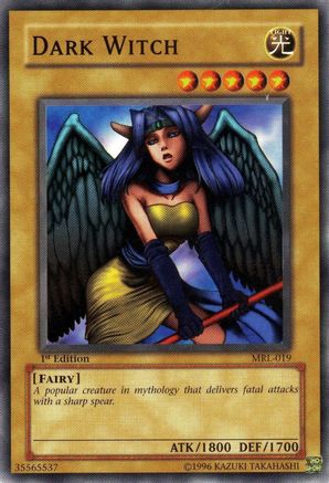 Dark Witch (MRL-019) - Magic Ruler 1st Edition