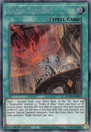 Nadir Servant (ROTD-EN052) - Rise of the Duelist 1st Edition