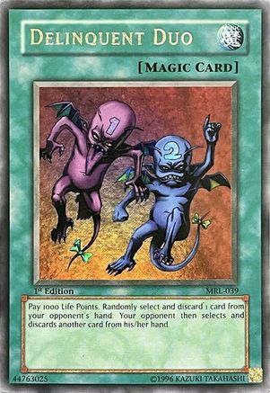 Delinquent Duo (MRL-039) - Magic Ruler 1st Edition