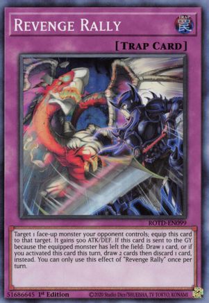 Revenge Rally (ROTD-EN099) - Rise of the Duelist 1st Edition