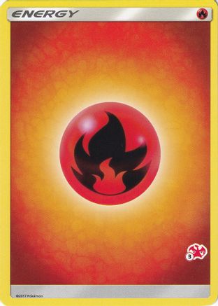 Fire Energy (#3 Charizard Stamped) - Battle Academy