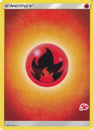 Fire Energy (#9 Charizard Stamped) - Battle Academy