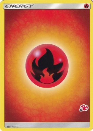 Fire Energy (#12 Charizard Stamped) - Battle Academy