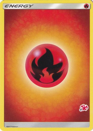 Fire Energy (#17 Charizard Stamped) - Battle Academy