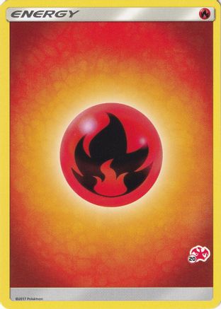 Fire Energy (#20 Charizard Stamped) - Battle Academy