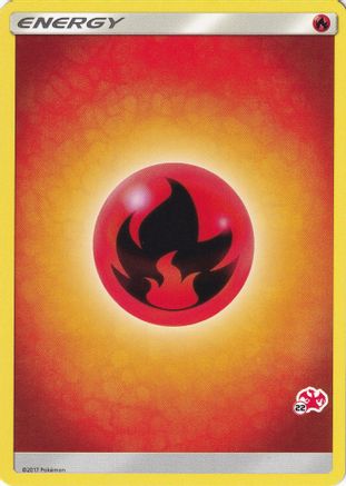 Fire Energy (#22 Charizard Stamped) - Battle Academy