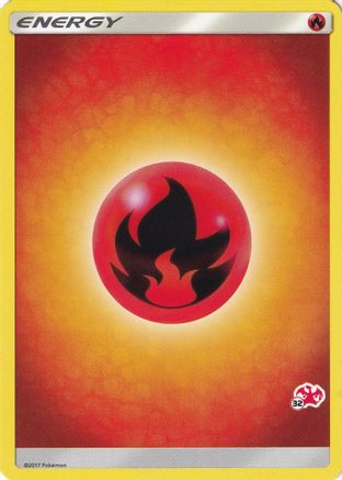 Fire Energy (#32 Charizard Stamped) - Battle Academy