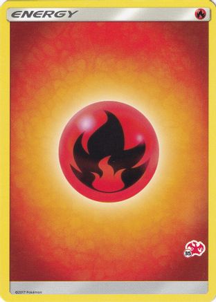 Fire Energy (#35 Charizard Stamped) - Battle Academy