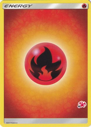 Fire Energy (#38 Charizard Stamped) - Battle Academy