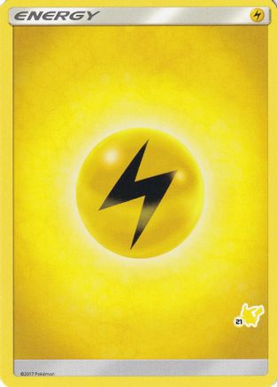 Lightning Energy (#21 Pikachu Stamped) - Battle Academy