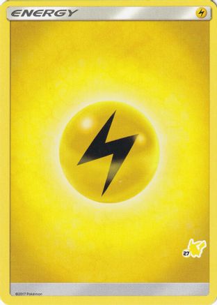 Lightning Energy (#27 Pikachu Stamped) - Battle Academy