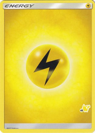 Lightning Energy (#43 Pikachu Stamped) - Battle Academy