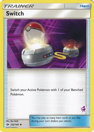 Switch - 132/149 (Mewtwo Stamped) 132 - Battle Academy