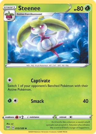 Steenee 15/189 - Darkness Ablaze Reverse Holofoil