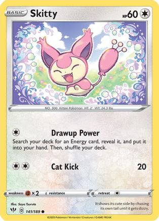 Skitty 141/189 - Darkness Ablaze