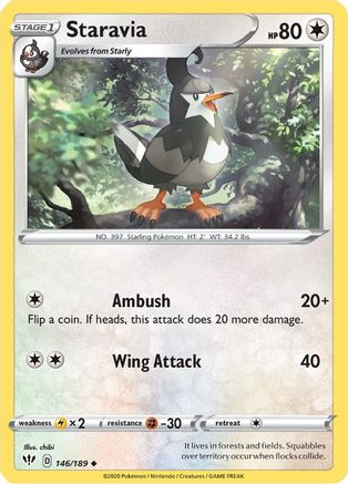 Staravia 146/189 - Darkness Ablaze