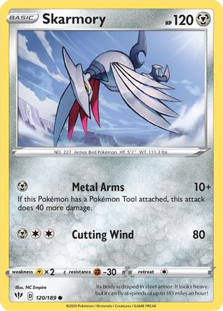 Skarmory 120/189 - Darkness Ablaze