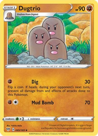Dugtrio 85/189 - Darkness Ablaze