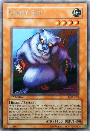 Giant Rat - MRL-079 - Magic Ruler 1st Edition