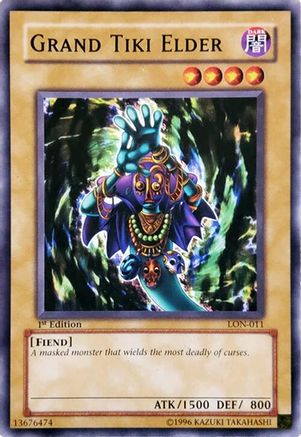 Grand Tiki Elder (LON-011) - Labyrinth of Nightmare 1st Edition