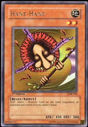 Hane-Hane (LOB-110) - The Legend of Blue Eyes White Dragon Unlimited
