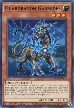 Guardragon Garmides (MP20-EN009) - 2020 Tin of Lost Memories 1st Edition
