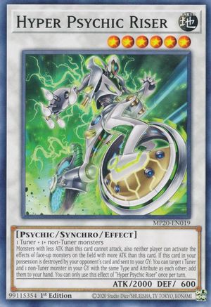 Hyper Psychic Riser (MP20-EN019) - 2020 Tin of Lost Memories 1st Edition