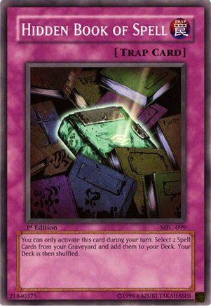 Hidden Book of Spell (MFC-099) - Magician's Force 1st Edition