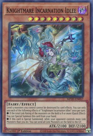 Knightmare Incarnation Idlee (MP20-EN057) - 2020 Tin of Lost Memories 1st Edition