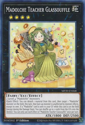 Madolche Teacher Glassouffle (MP20-EN068) - 2020 Tin of Lost Memories 1st Edition