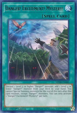 Danger! Excitement! Mystery! (MP20-EN085) - 2020 Tin of Lost Memories 1st Edition