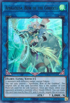 Apollousa, Bow of the Goddess - MP20-EN126 - 2020 Tin of Lost Memories 1st Edition
