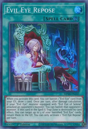 Evil Eye Repose (MP20-EN241) - 2020 Tin of Lost Memories 1st Edition