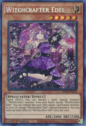 Witchcrafter Edel (MP20-EN222) - 2020 Tin of Lost Memories 1st Edition