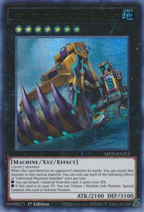 Infinitrack Mountain Smasher (MP20-EN213) - 2020 Tin of Lost Memories 1st Edition