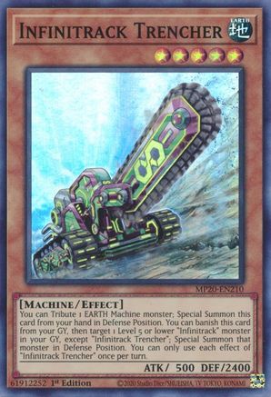 Infinitrack Trencher (MP20-EN210) - 2020 Tin of Lost Memories 1st Edition